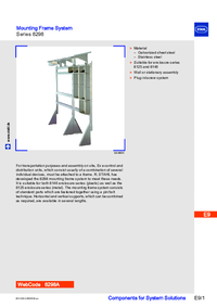 Thumbnail of document Data Sheet Mounting Frame System Series 8298 EN 20278